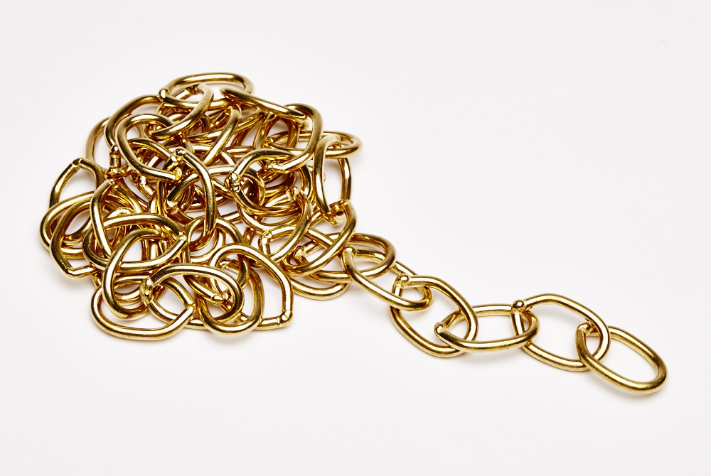 Mantua Models Brass Chain - 1 Meter Length X 5mm Width - For Modeling & Crafts