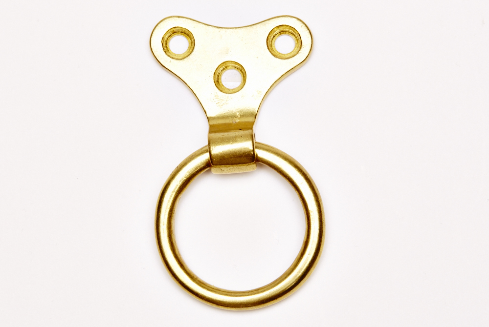 Brass Plate Ring