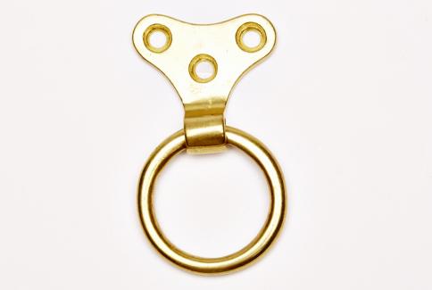 Brass Plate Ring