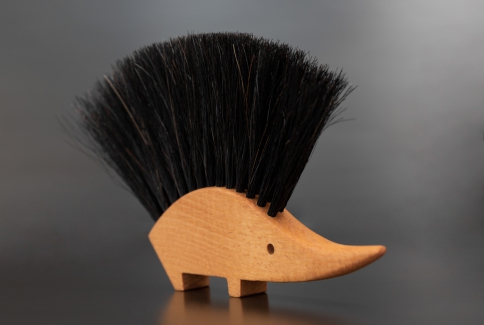 Hedgehog Table Brush