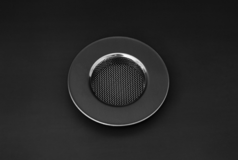 Stainless sink strainer