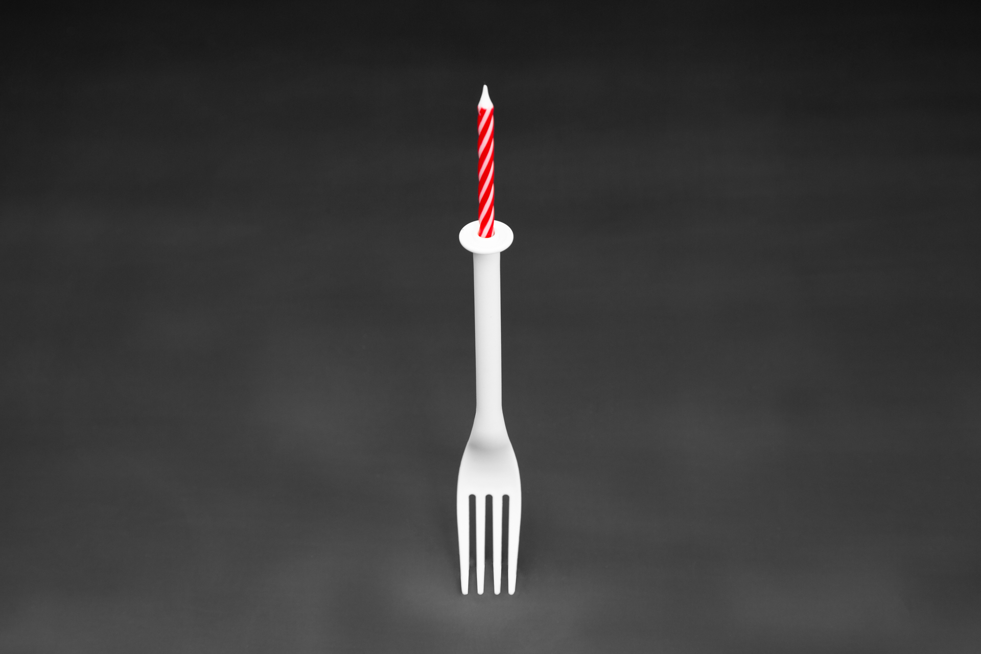 Fork Candles Plastic