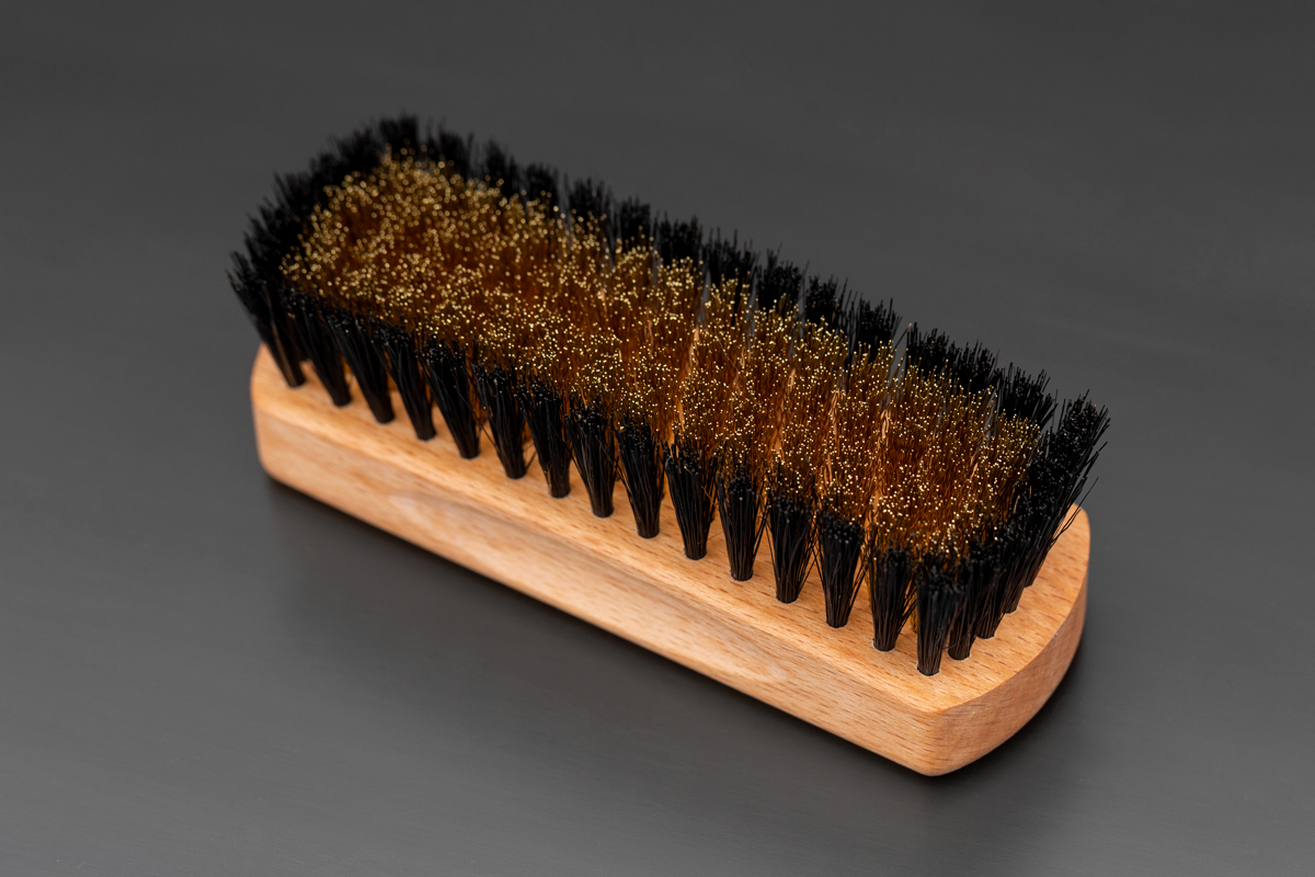 Brass Suede Brush