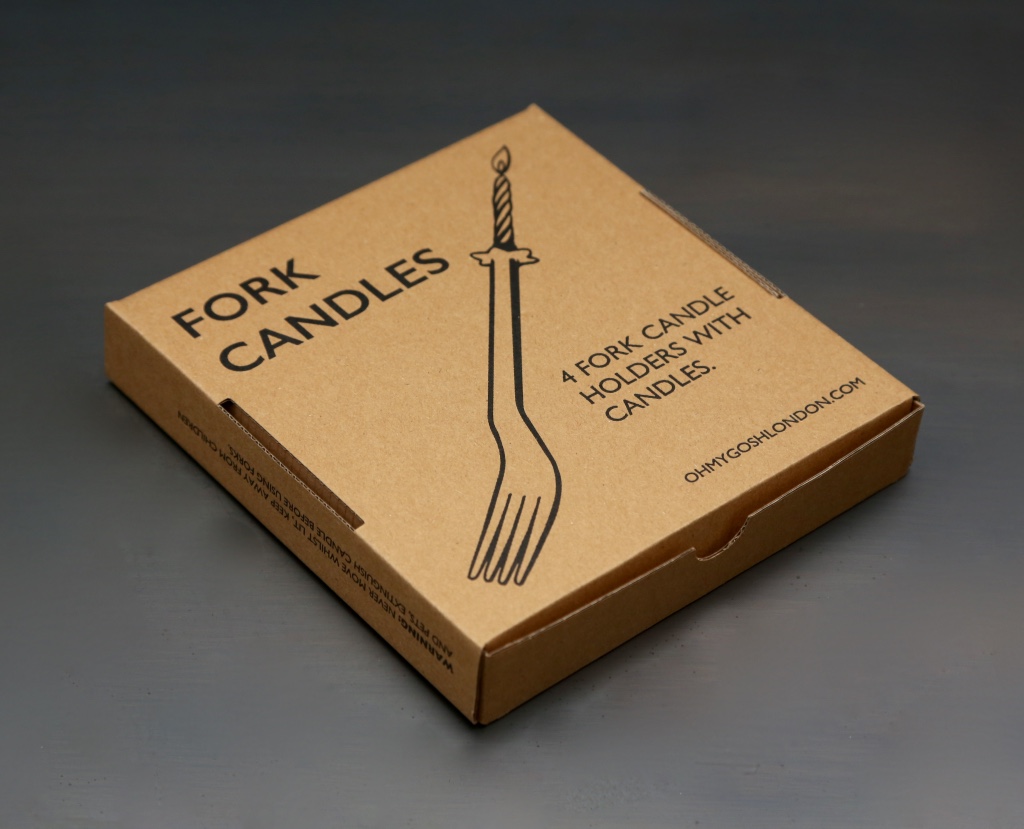 Fork Candles metal